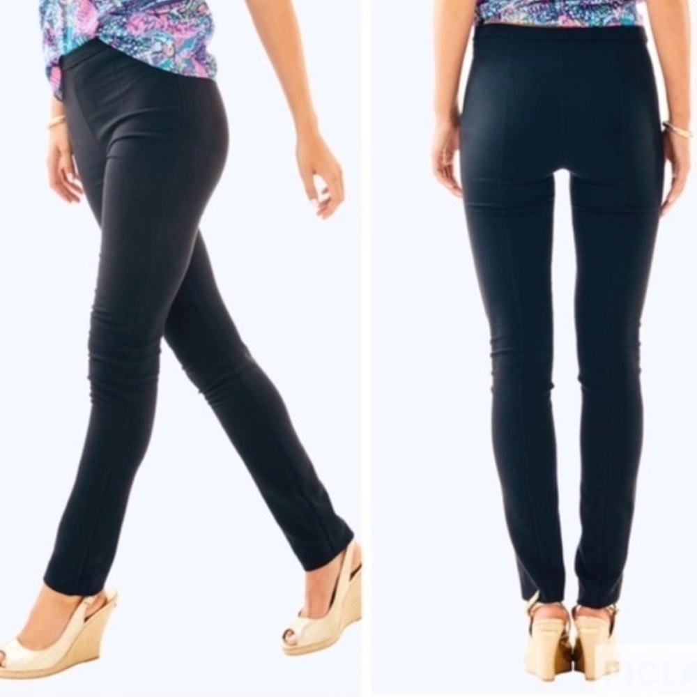 New Lilly Pulitzer Alesia Stretch Dinner Pant Sz 0